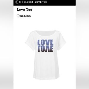 Cabi Love Tee.  XL